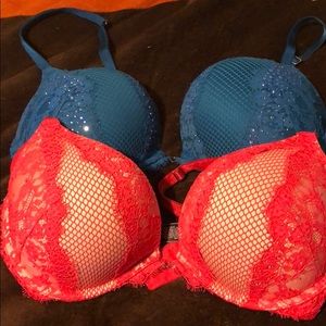 Victoria secret bras 36c lot of 2